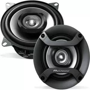 파이오니어 F-시리즈 TS-F1035R 4인치 양방향 스피커 페어 - 150W 최대 균형 잡힌 사운드 부드러운 고음