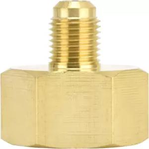 R134a 퀵 커플러 어댑터 고압 및 저압 1/4 SAE 남성 플레어 세트(A/C 매니폴드 게이지용) 자동 HVAC 냉매