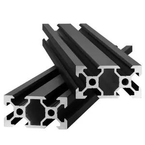 2pcs 150mm V 슬롯 2040 알루미늄 압출 유럽 표준 양극 산화 선형 레일 3D 프린터 부품 및 CNC DIY