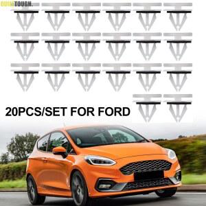 Ford Fiesta Kuga S max Escape E port Ranger F150 W/실러 사이드 스커트 로커 패널 몰딩 클립 리테이너 용 20x
