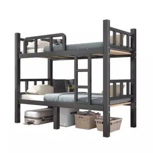 이층 침대 90x200cm 원목 90x200cm 베드 원룸 2층 숙소 이층침대