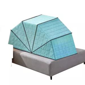 암막 수면돔 난방 1m 190x85x80 수면텐트 스카이블루