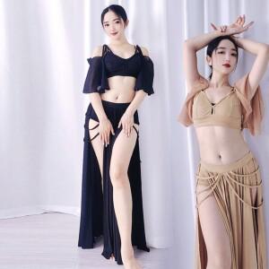 gobek dansı 벨리댄스바지 밸리댄스 스커트 연습복 벨리댄스연습복 공연복세트 세트 2024 밸리댄스스커트