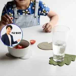 쌍문상회 지금 필요한 미끄럼방 실리콘 컵받침 티코스터
