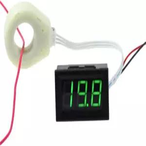 홀 효과 센서 변압기가 있는 베이라이트 DC 5-120V 100A 미니 디지털 전류 전압 암페어 미터 게이지