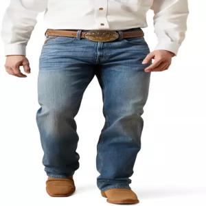 ARIAT M2 릴랙스 부츠컷 청바지 - 남성 핏 데님