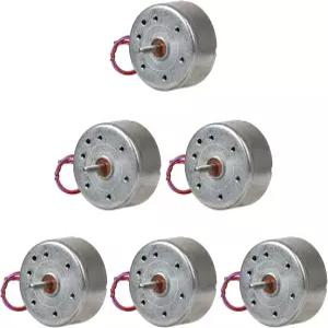 DIY 장난감 풍력 터빈 발전기를 위한 Topox 6 팩 DC 3V 1730RPM 미니 전기 모터