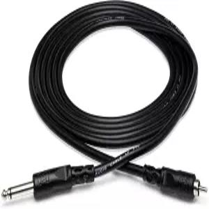 호사 CPR-103 TS와 RCA 간 불균형 인터커넥트 케이블의 1/4 3피트
