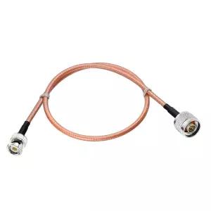 Eightwood BNC 남성부터 N UHF VHF 햄 라디오 SDR 스캐너 스펙트럼 분석기 및 오실로스코프용 저손실 동축