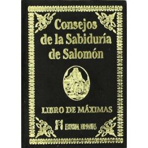 Consejos de la sabiduria salomon: Libro M ximas
