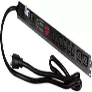미터링 브레이커 서지 보호 PDU 240V L6-30P 30A 7200와트 (6) C13 및 (2) C19 콘센트 암호화폐 채굴
