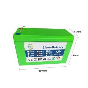 새로운 18650 3S6P 12V 100Ah 리튬 배터리 팩 내장형 BMS 태양 에너지 전기 자동차용 이온 +