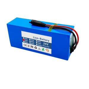 100% 새 제품 24V 20Ah-50Ah 6s3p 18650 리튬 배터리 50000mAh 이온 팩+충전기