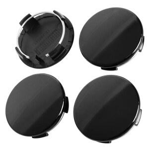 모델 키트 내부 허브 센터 50MM 외부 25 블랙 57MM 커버 97 4팩