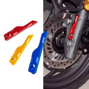 PCX 160 125 PCX125 2021 2023 2022 액세서리와 호환되는 150 오토바이 CNC ABS 센서 가드 앞바퀴 커버 프로텍터 블랙