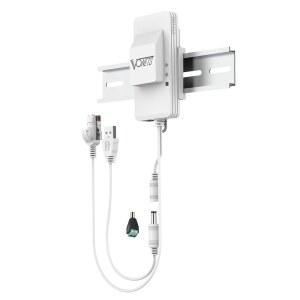 VONETS 듀얼 밴드 4GHZ 5GHZ WIFI 브리지 라우터 무선 중계기 이더넷 변환 핫스팟 신호 커버 AC1200 DC USB 스마트 쿨링 지원 DVR 감시 카메라 VAP11AC