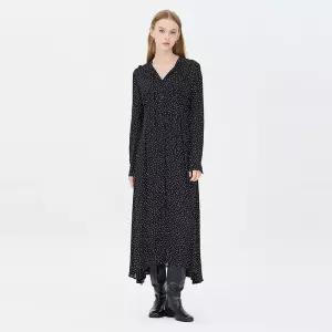 시슬리 본사 어텀 도트 원피스 SAOP08441BK1202933