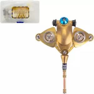 기계식 만타 3D 금속 퍼즐 모델 키트 100+PCS 스팀펑크 DIY 조립 모델로 생일 크리스마스 성인 및 청소년을 위한 수집 가능한 홈 데코를 제작합니다 Manta