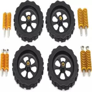 4PCS 업그레이드된 핸드 트위스트 레벨링 너트 직경 60mm 핫 베드 스프링 크리얼리티 3D 프린터 CR-10/CR-10/Ender 3/Ender 3 60mm-Plastic