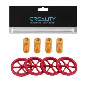 엔더 3/3 Pro/3 V2/엔더 3 Neo/엔더 V2 S1/엔더 S1 Pro Ender 5 플러스 3D 프린터 핸드 트위스트 너트 세트를 위한 공식 크리얼리티 4Pcs 금속