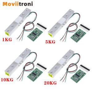 PM센서 디지털 로드셀 중량 센서 HX711 ADC 전자 5KG 1KG 10KG 저울용 모듈 20 2KG 휴대용 주방 계량