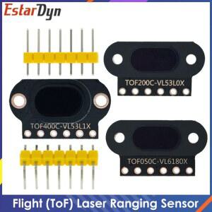 PM센서 VL6180VL53L0XVL53L1X 비행 TOF 거리 측정 센서 ARDUINO TOF050C STM32용 IIC 50CMECHATRONICS2MECHATRONICS4M TOF400C 모듈 TOF200C