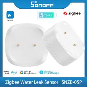 가스탐지기 SONOFF SNZB05P ZIGBEE 3 0 누수 제어 스마트 ALEXA 포함된 IP67 GOOGLE 감지기 방수 원격 홈이