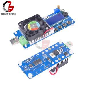 검침기 4A5A 25W35W 전자 부하 테스터 LED 용량 전류계 배터리 USB 디지털 모니터 전압계 감지기