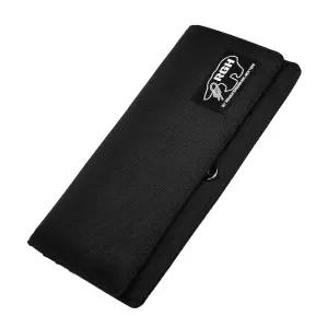 260227 Rough Enough Long Bifold Wallet for Men, 630D Cordura with RFID Blocking, YKK Zipper Pocket,