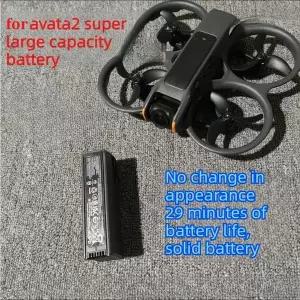 수집품 RC소품 DJI Avata2 4300mAh 호버 시간 29분 무게 230g 드론 팬들을 위한 더 큰 용량의 지능형 비행