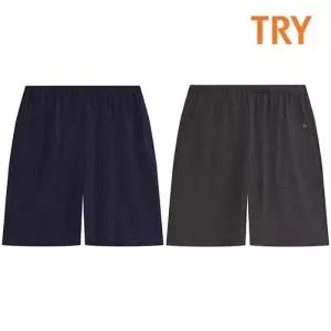트라이 TRY 남성 레이온 스판 남자 5부파자마 잠옷 반바지 18578719 6346691280267