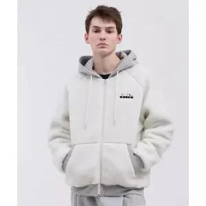 매장정품 diadora 디아도라 Diadora 컴피 플리스 자켓 IVORY D5423LFJ80IVS 1717351