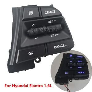 현대 호환 Elantra1.6L 용 버튼 스위치  크루즈 컨트롤 다기능 스티어링 휠 자동차 액세서리 오른쪽
