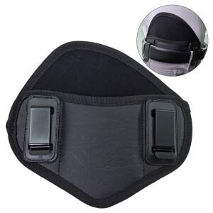 DIZETION 서바이벌 홀스터 PU 가죽 숨겨진 총 주머니 글록 17 19 23 32 Sig Sauer Beretta Kahr Bersa Thun