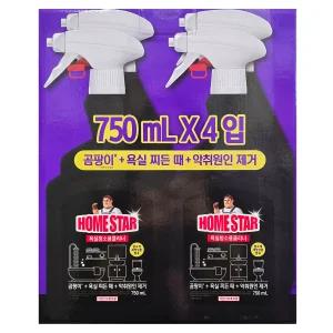 홈스타 욕실용 세정제 750ml 4개 코스트코