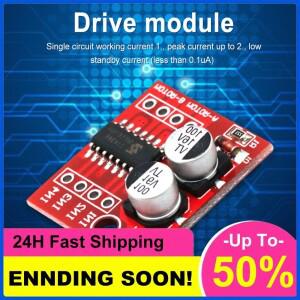 L298N DC 모터 드라이버 모듈 2V-10V 1.5A PWM 속도 듀얼 H-브리지 스테퍼