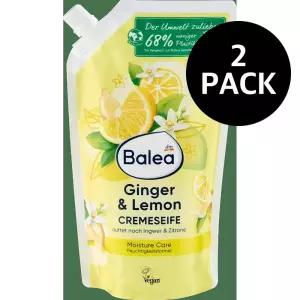 발레아 진저 레몬 크림 핸드워시 리필 500ml 2개 Balea Cremeseife Ginger Lemon Nachfullpack
