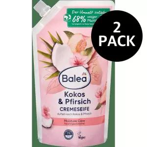 발레아 피치 코코넛 크림 핸드워시 리필 500ml 2개 Balea Cremeseife Pfirsich Kokos Nachfullpack