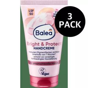 발레아 브라이트 프로텍트 자외선 차단 핸드 크림 SPF50 75ml 3개 Balea Handcreme Bright Protect