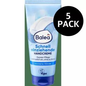 발레아 건성 피부용 빠른 흡수 수분 핸드 크림 100ml 5개 Balea Handcreme schnell einziehend trockene Ha