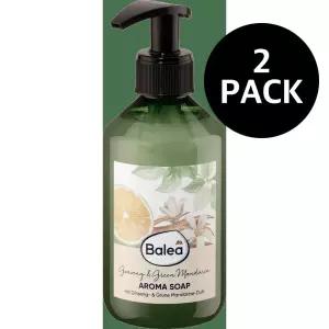 발레아 진생 그린 만다린 리퀴드 솝 핸드워시 300ml 2개 Balea Flussigseife Ginseng Green Mandarin