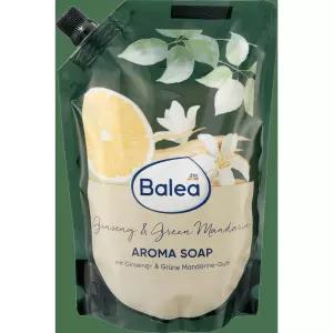 발레아 진생 그린 만다린 리퀴드 솝 핸드워시 리필 500ml 1개 Balea Flussigseife Ginseng Green Mandarin