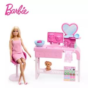 [BARBIE] 페이스 마스크팩 스파 바비인형 플레이세트