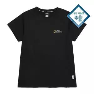 내셔널지오그래픽 크로우 여성 COOL MAX 기본핏 반팔티셔츠 N242WTS410 381738