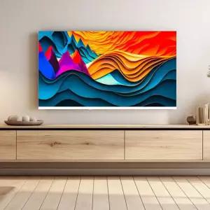 써밋티비 81cm(32인치) 구글 5.0 QLED 스마트 TV Q325ESW FHD 화이트 벽걸이(상하) 기사설치