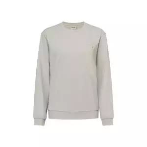 아이더 EIDER SEAM-FLEX (심플렉스) 여성 긴팔라운드 티셔츠_CREAM BEIGE DWP25203W9 332468
