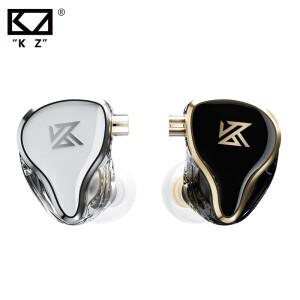 KZ ZAS 다이나믹 하이브리드 유선 헤드폰, 7BA + 1DD, 하이파이 베이스, 스포츠 헤드셋, 이어 모니터에 마