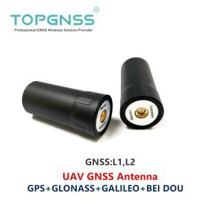 UAV RTK GNSS 휴대용 수신기 나선형 GNSS 안테나, GLONASS GALILEO BEIDOU ZED-F9P SMA-J TOP508, 2PCs