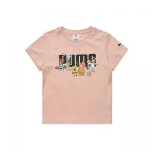 [국내백화점 매장정품] 푸마 PUMA KIDS 푸마Ⅹ스폰지밥 상하세트 - 핑크그레이 675863-66 135257