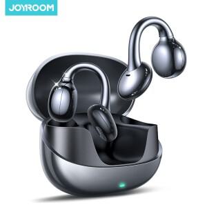 Joyroom 클립온 이어버드 무선 5.4 오픈 이어 이어버드 헤드폰, 자동 L-R 인식 옴니 탭 제어 몰입형 사운드